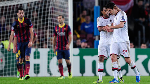 Barca - Milan: Khoan ph&aacute; b&ecirc;-t&ocirc;ng - 1