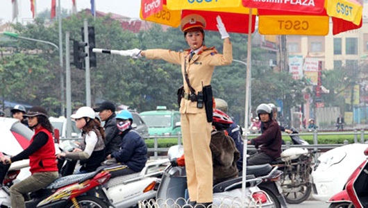 Chiến sỹ CSGT đóng góp không nhỏ trong việc giữ gìn và bảo đảm TTATGT