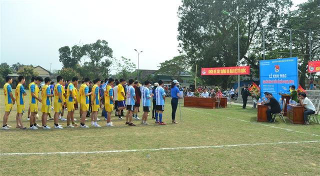 Tại lễ khai mạc