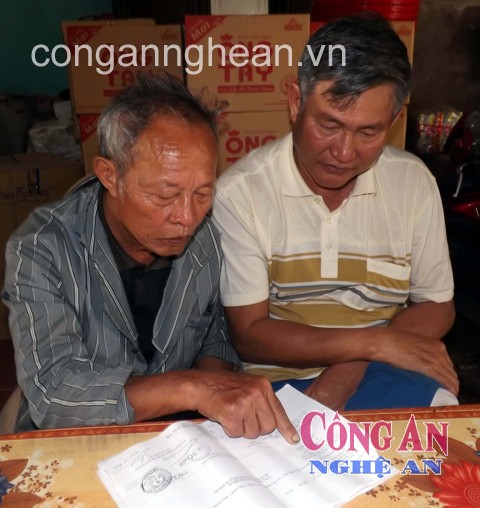 Ông Trịnh Đình Hân khẳng định, chính quyền xã giả mạo hồ sơ, “ăn chặn” tiền đền bù của gia đình ông