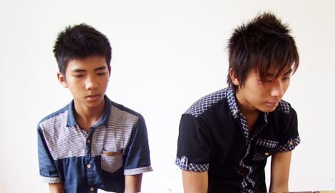 Đối tượng Nguyễn Trường Chinh và Nguyễn Anh Tài.