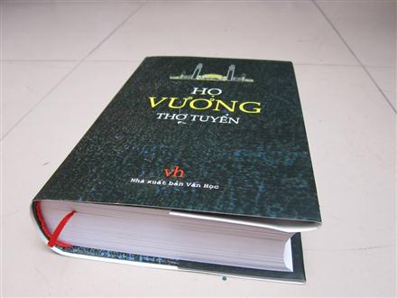 Tập thơ “Họ Vương - thơ tuyển” để lại những dấu ấn tốt đẹp
