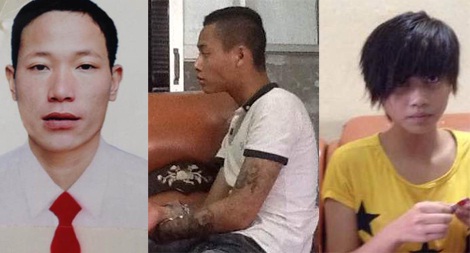 Một số đối tượng trong vụ án.
