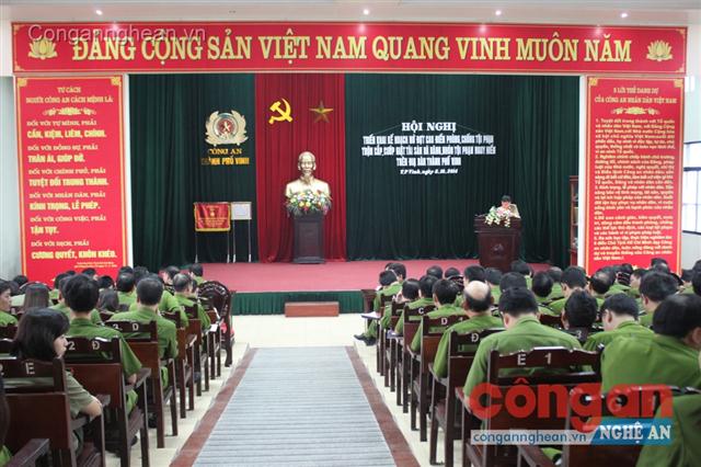 Công an TP Vinh triển khai đợt cao điểm phòng chống tội phạm trộm cắp, cướp giật tài sản