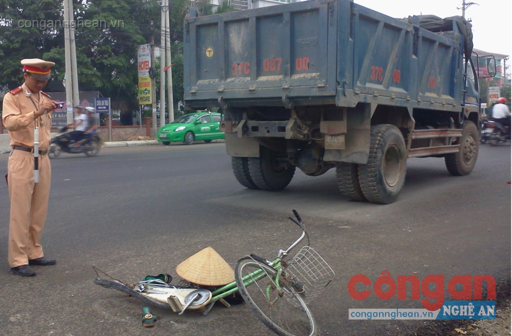 Hiện trường vụ tai nạn