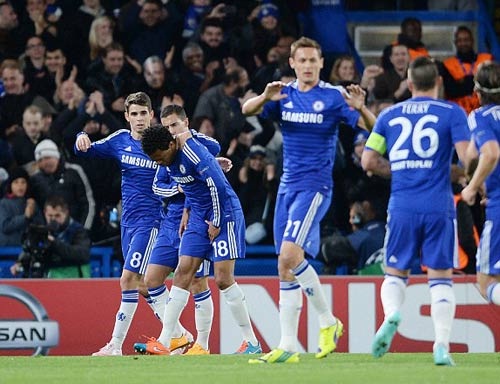 Chelsea đá như đi dạo trước Maribor