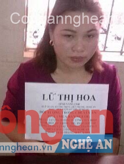 Đối tượng Lữ Thị Hoa