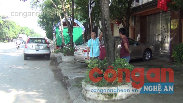Hiện trường vụ việc