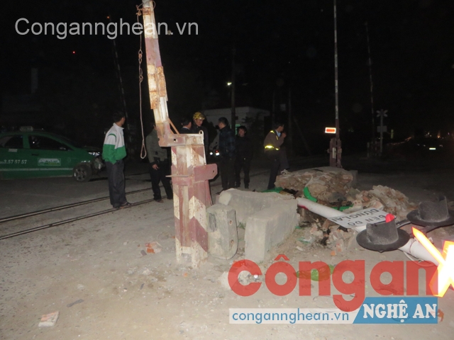 Hiện trường vụ tai nạn