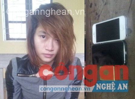 Đối tượng Nguyễn Thị Hà cùng tang vật