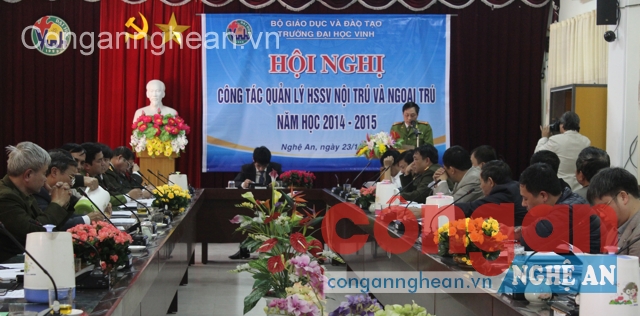 Trường Đại học Vinh tổng kết công tác quản lý  HS, SV, HV nội, ngoại trú năm học 2014 - 2015