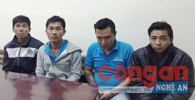 Các đối tượng gây án ở Tĩnh Gia  rồi bỏ trốn vào Hà Tĩnh