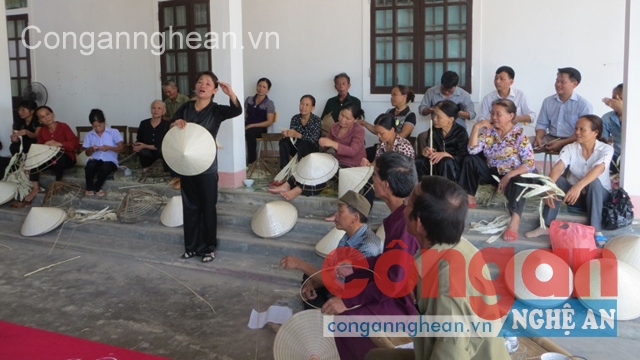 Dân ca ví, giặm đã đi vào cuộc sống thường nhật của người dân xứ Nghệ
