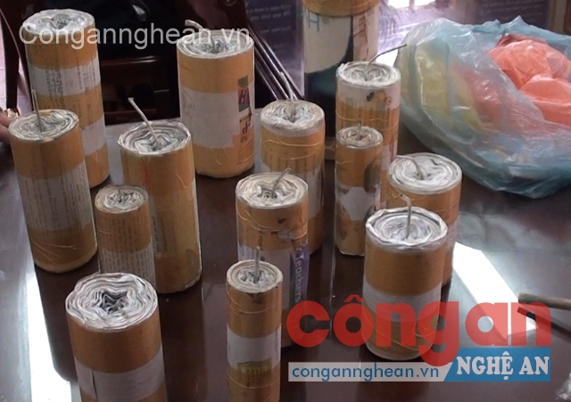 Số pháo thu được