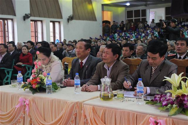 Các đại biểu tham dự Hội báo Xuân