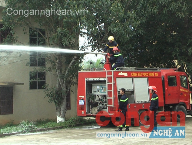 Một số hình ảnh diễn tập