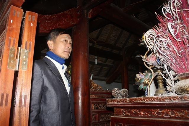 Một nhà thờ họ được người thợ làng Thanh Yên phục dựng