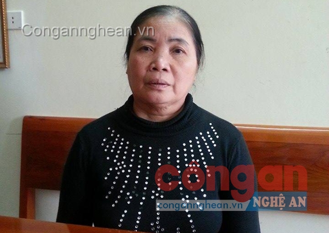 Nguyễn Thị Hường tại cơ quan điều tra