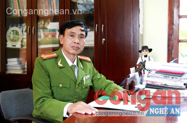 Đồng chí Trung tá Ngô Trí Thảo