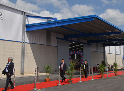 Tập đoàn Thoresen Thai Agencies vừa đầu tư mở rộng nhà xưởng, kho bãi tại KCN Phú Mỹ I (huyện Tân Thành) vào cuối tháng 3-2015.