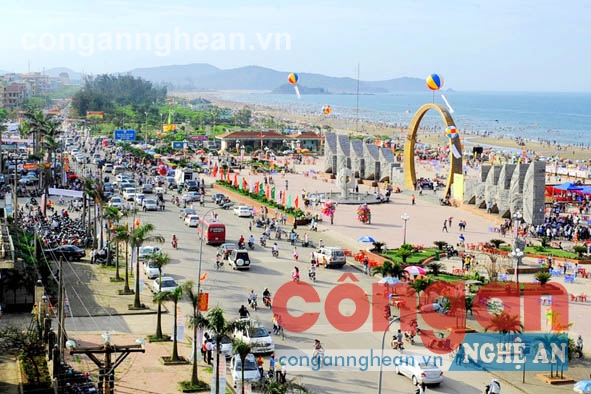Biển Cửa Lò ngày càng hấp dẫn du khách 
