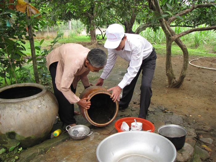 Biện pháp hiệu quả nhất để phòng chống dịch bệnh sốt xuất huyết là tiêu diệt bọ gậy - Ảnh minh họa