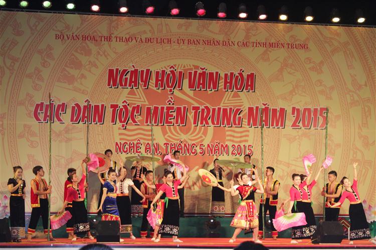 Một số tiết mục nghệ thuật trong đêm khai mạc ngày hội