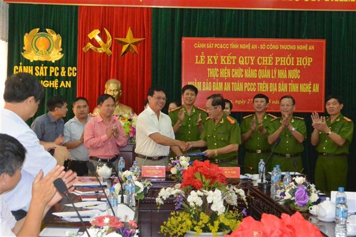Hai đơn vị ký kết quy chế phối hợp thực hiện chức năng quản lý Nhà nước 