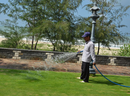 Các khu du lịch ven biển thiếu nước ngọt - Báo Bà Rịa - Vũng Tàu điện tử