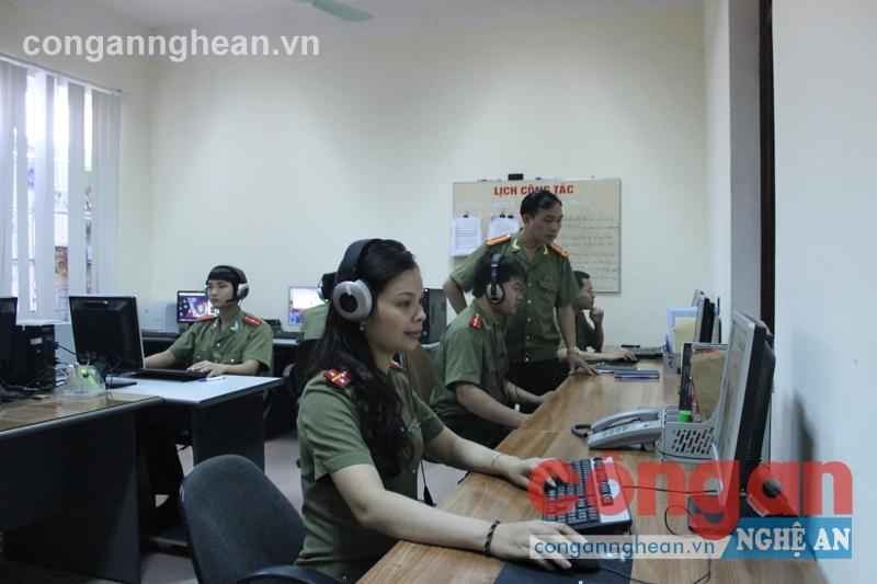 Phòng Kỹ thuật nghiệp vụ II góp phần khám phá thành công nhiều chuyên án                                    của các lực lượng trong Công an Nghệ An