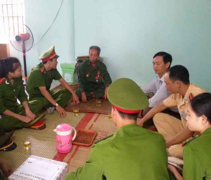 Đây là hoạt động thường niên của công an huyện