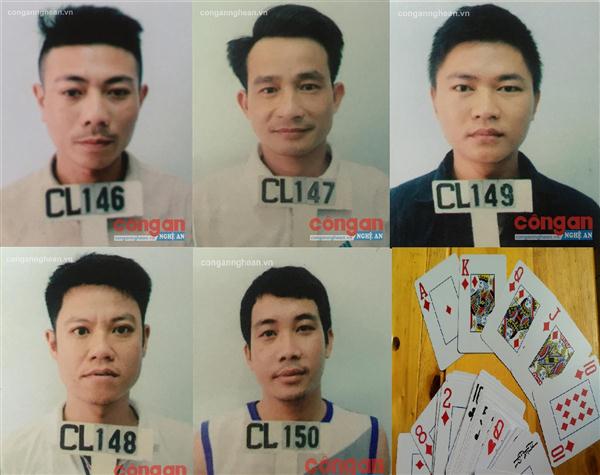 Các đối tượng bị bắt