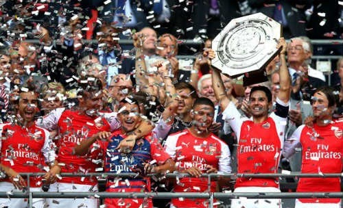 Arsenal đang rất tự tin bước vào giải Ngoại hạng sau khi đoạt Siêu cúp Anh