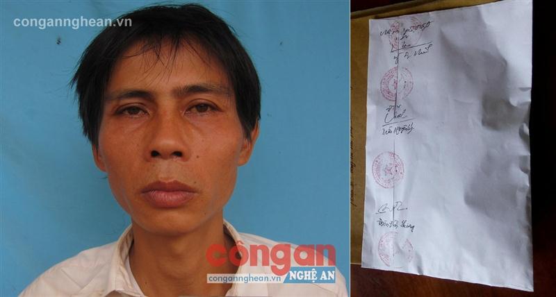 Đối tượng Đoàn Đình Lương và tang vật vụ án 