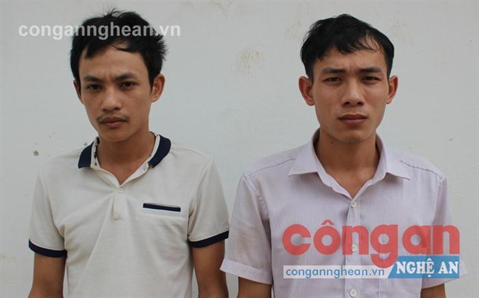 Hai đối tượng cùng tang vật trong Chuyên án