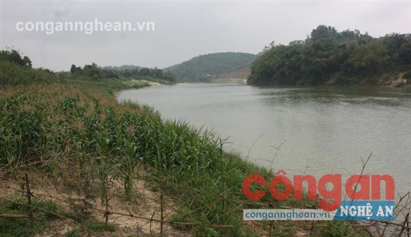 Khu vực cấp phép thăm dò khai thác cát sỏi cho Công ty          Long Thành bị người dân phản đối gay gắt trong thời gian qua