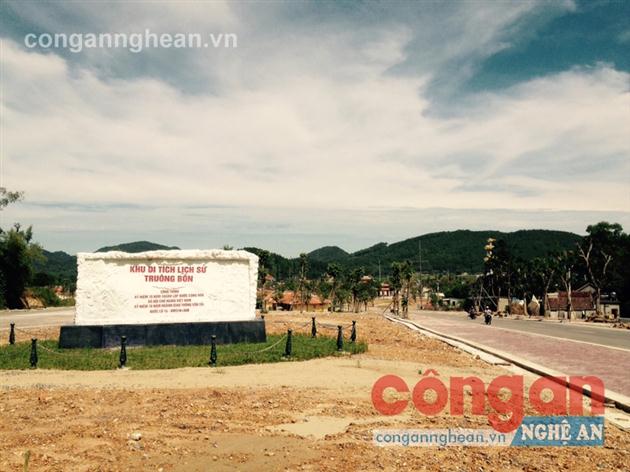 Khu di tích lịch sử Truông Bồn,                                                       nơi sẽ tiến hành dựng văn bia chứng tích, dẫn tích
