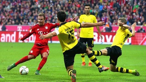 Goetze ấn định một trận thắng toàn diện cho Bayern.
