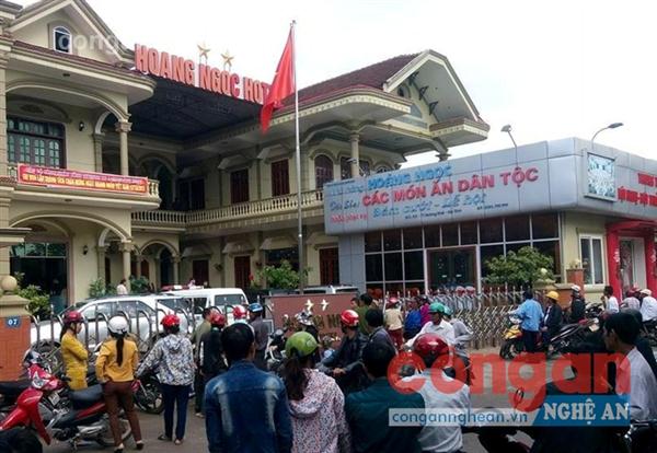 Khách sạn Hoàng Ngọc, nơi xẩy ra sự việc