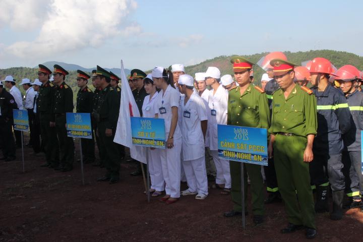 Lực lượng tham gia diễn tập
