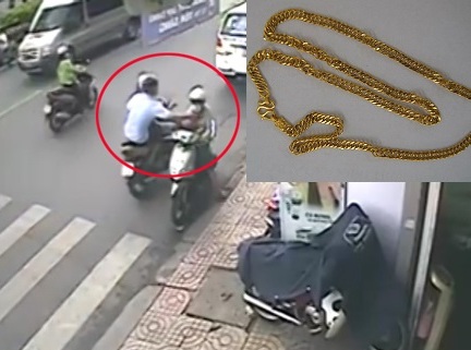 Người dân cần đề phòng kẻ gian cướp giật khi đi trên đường (Ảnh minh họa)