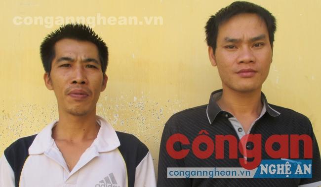  2 đối tượng Trương Mạnh Hùng và Tạ Văn Công