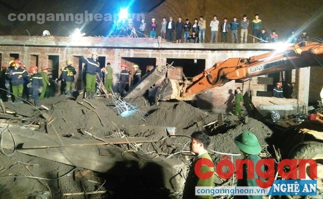 Hiện trường vụ tai nạn