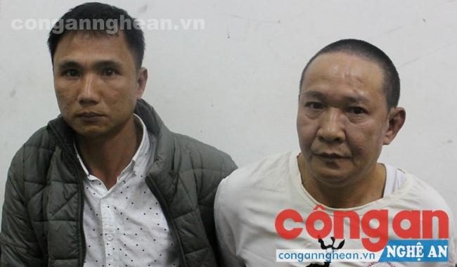 2 đối tượng Nguyễn Duy Quế và Bùi Xuân Hiếu