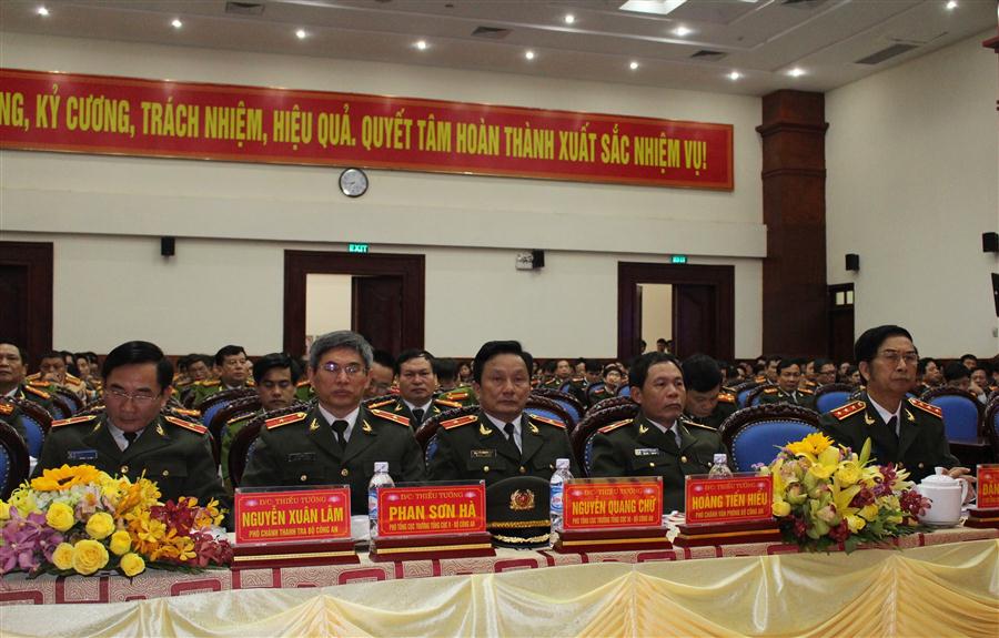 Đại biểu Bộ Công an Tham dự Hội Nghị