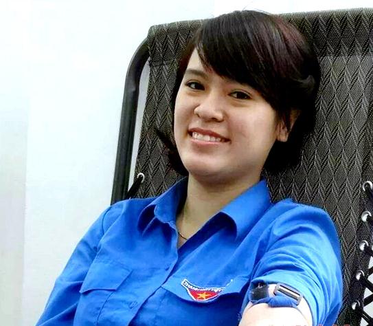 “Thủ lĩnh” hiến máu                        Trương Thị Minh Tâm 