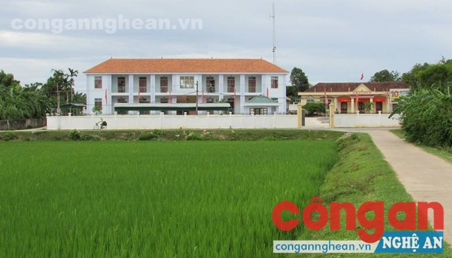 Trụ sở UBND các xã tại Thanh Chương đang được đầu tư xây dựng mới