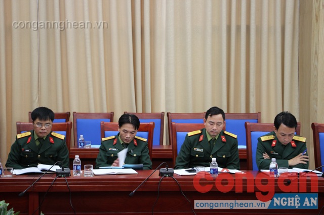 Đại biểu các đơn vị tham dự hội nghị