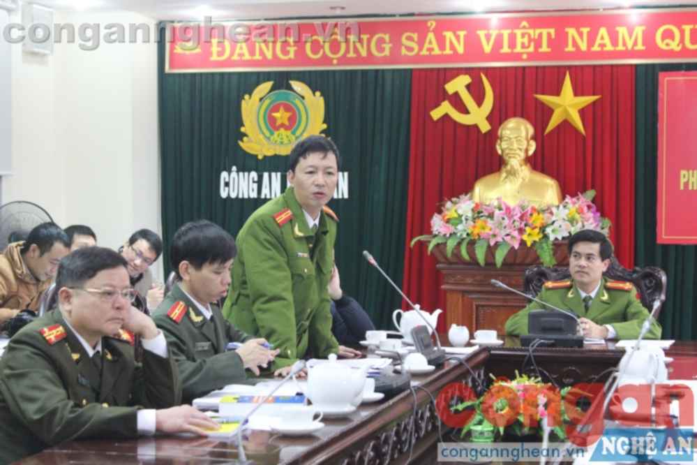 Các đơn vị Công an Nghệ An trao đổi một số giải pháp đẩy mạnh tuyên truyền phòng chống pháo