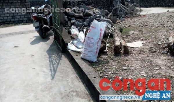 Hiện trường nơi ông Tiêm bị chém